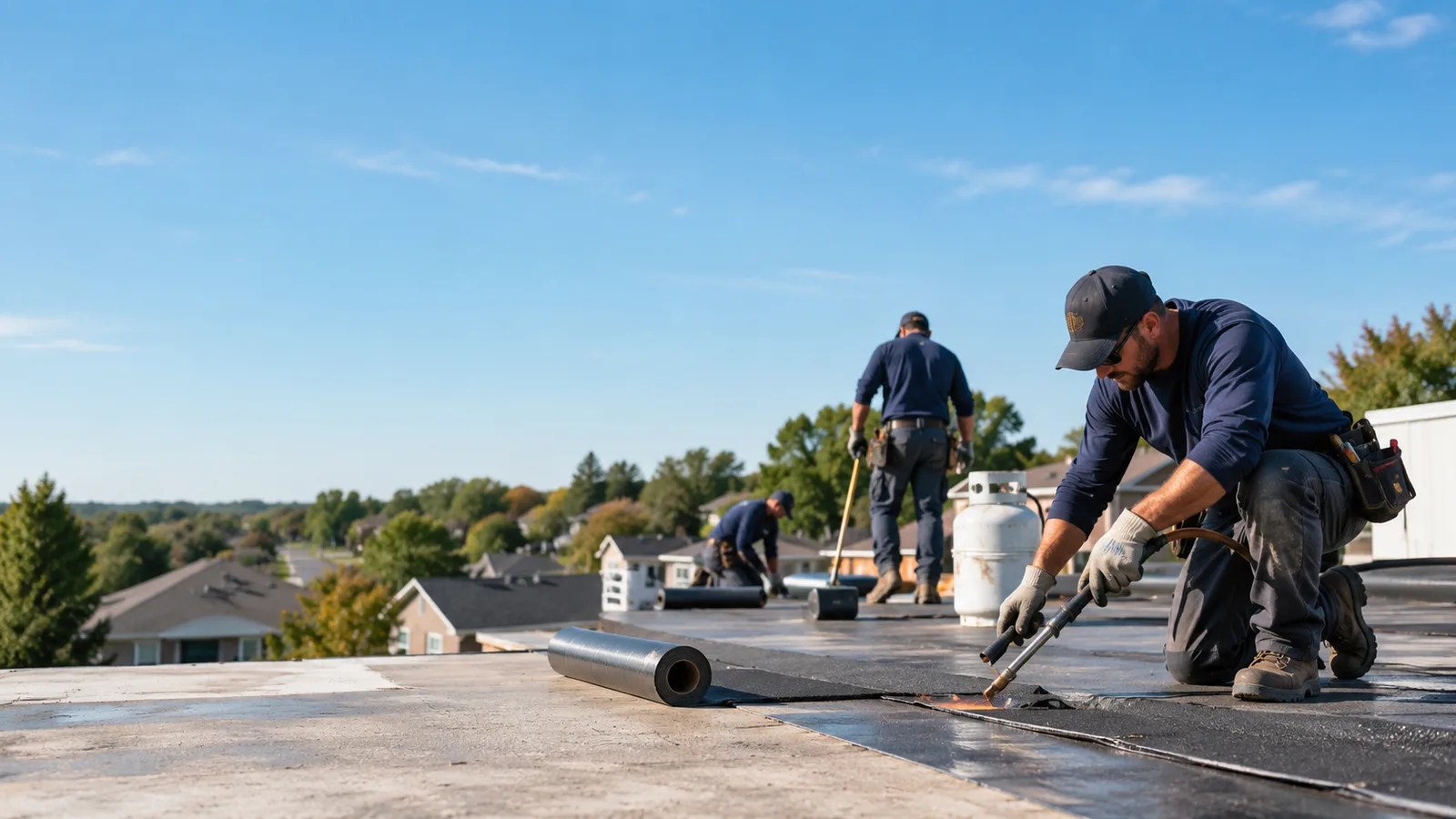 Flat Roof Leak Repair providers in Oklee, MN